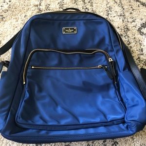 Kate Spade blue backpack